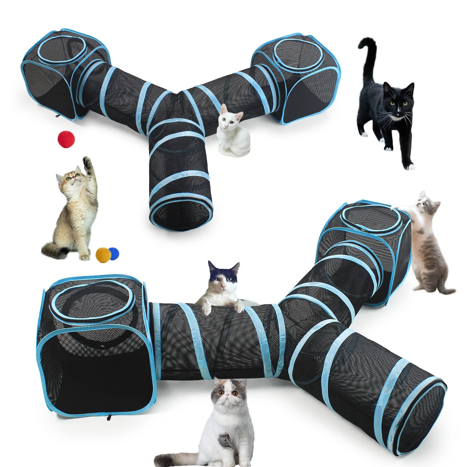 Cat Cube and 3-Way Tunnel Play Set: image 5